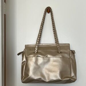 Lancome Gold Shoulder Bag